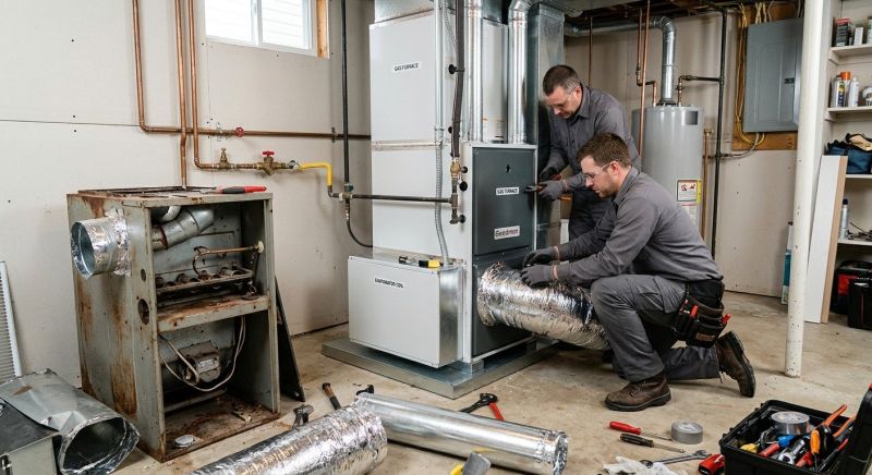 Central Heating Replacement in Kansas City, MO