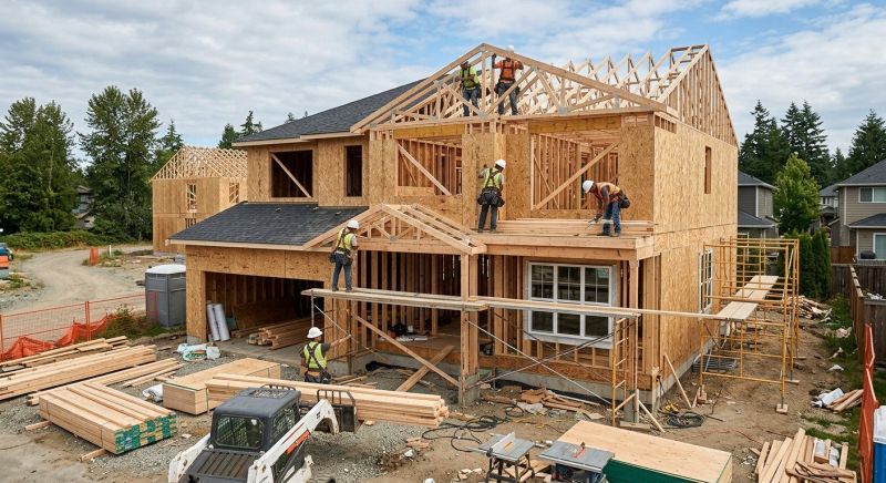 Farmhouse Construction in Sonoma County, CA