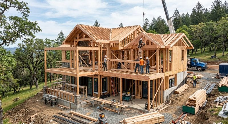 Farmhouse Construction in Napa, CA