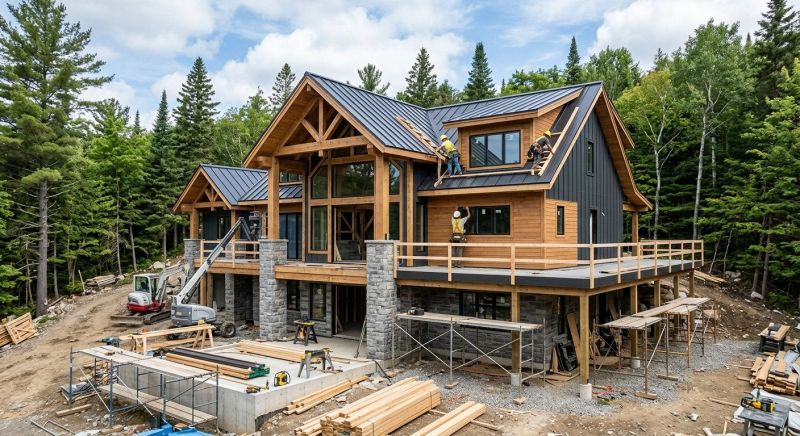 Custom House Building in Marin County, CA