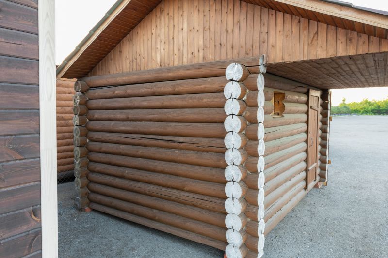 Completed Rustic Log Cabin