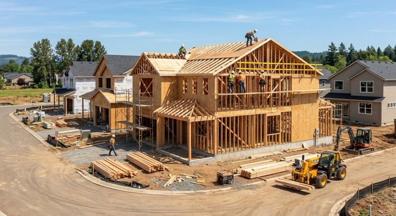 New House Construction in Napa, CA